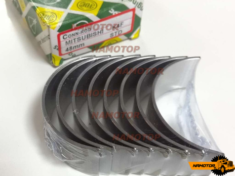 Вкладыш шатунный MMC K4D K4F S3L2 S4L K4E K3E MM437880 31A0901010 STD вал 48мм